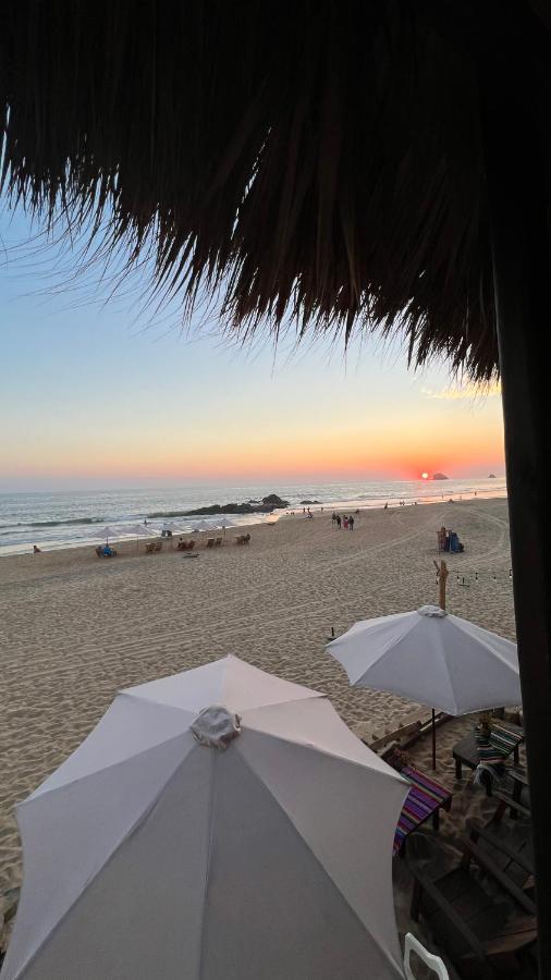 Cafe Maya - Zipolite Bagian luar foto