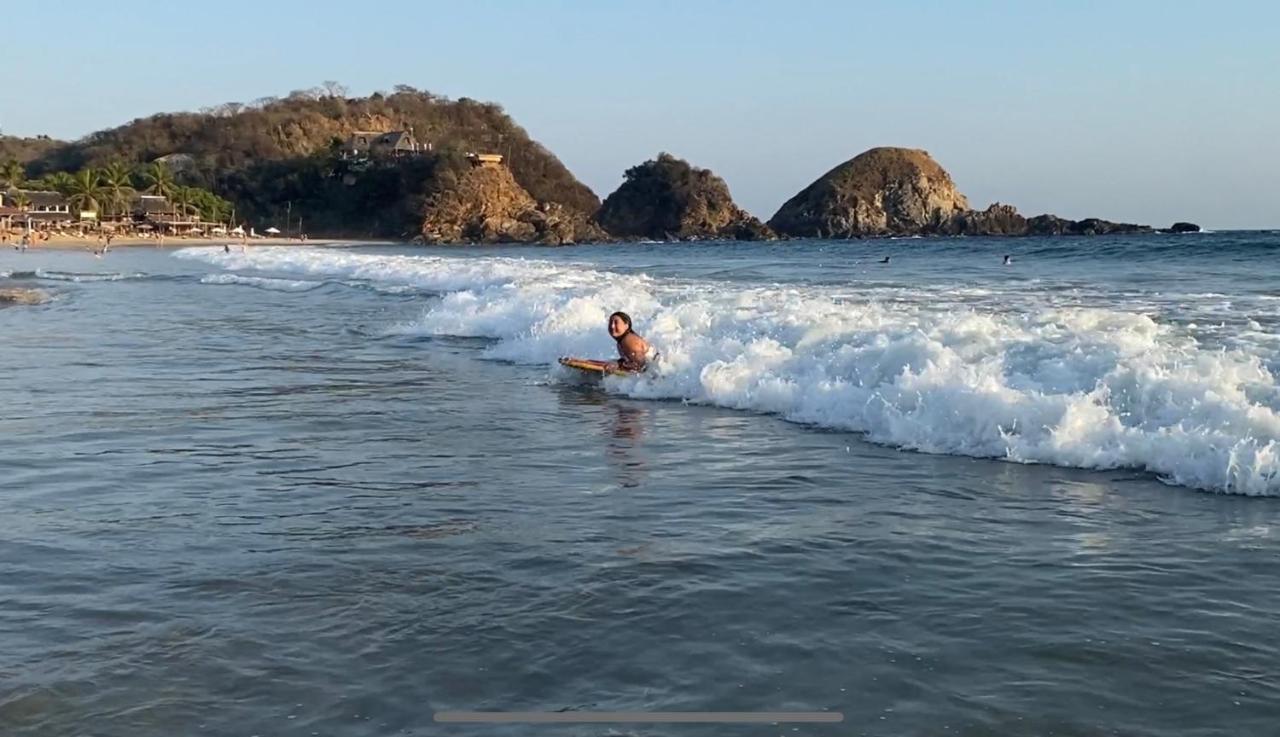 Cafe Maya - Zipolite Bagian luar foto