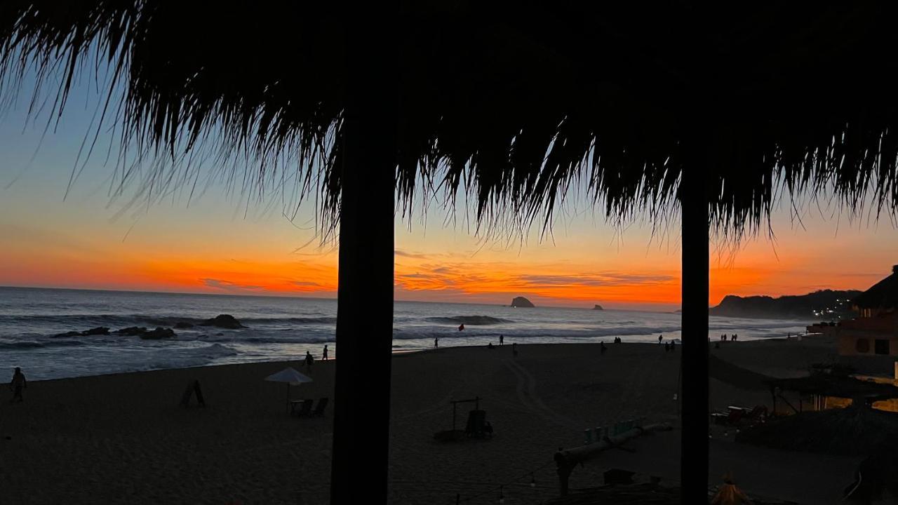 Cafe Maya - Zipolite Bagian luar foto