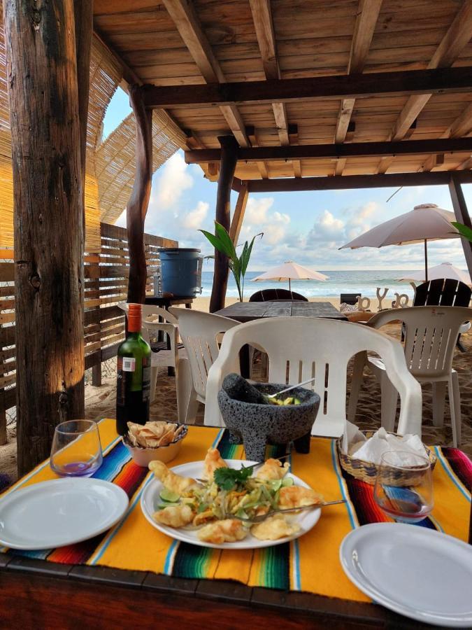 Cafe Maya - Zipolite Bagian luar foto