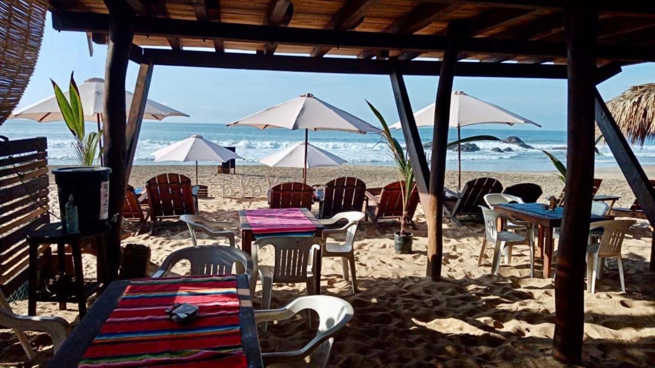 Cafe Maya - Zipolite Bagian luar foto