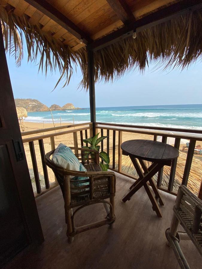 Cafe Maya - Zipolite Bagian luar foto
