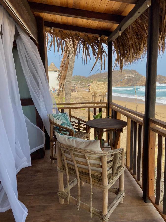 Cafe Maya - Zipolite Bagian luar foto