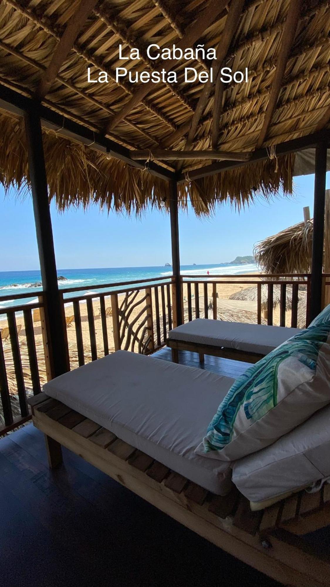 Cafe Maya - Zipolite Bagian luar foto