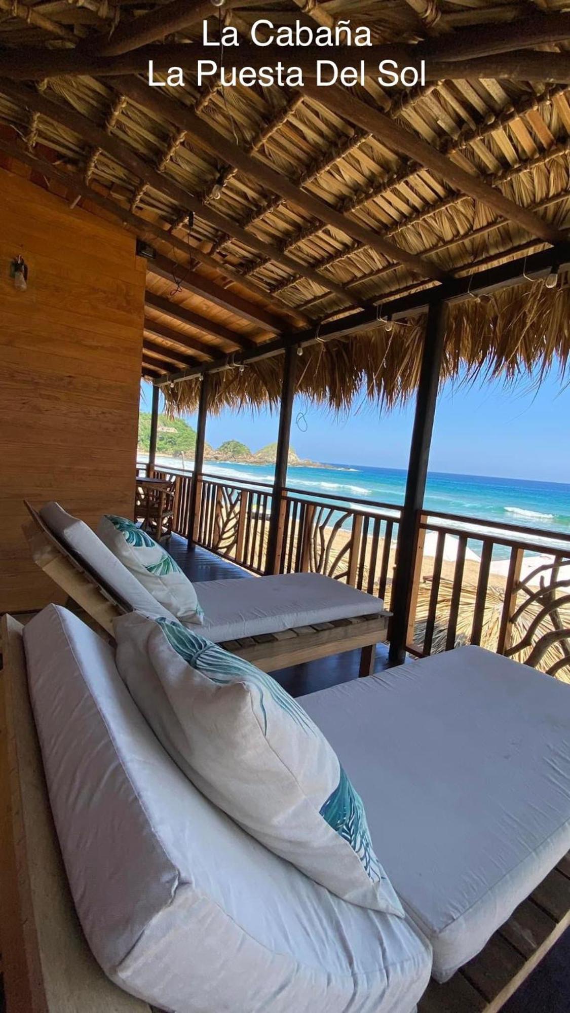 Cafe Maya - Zipolite Bagian luar foto